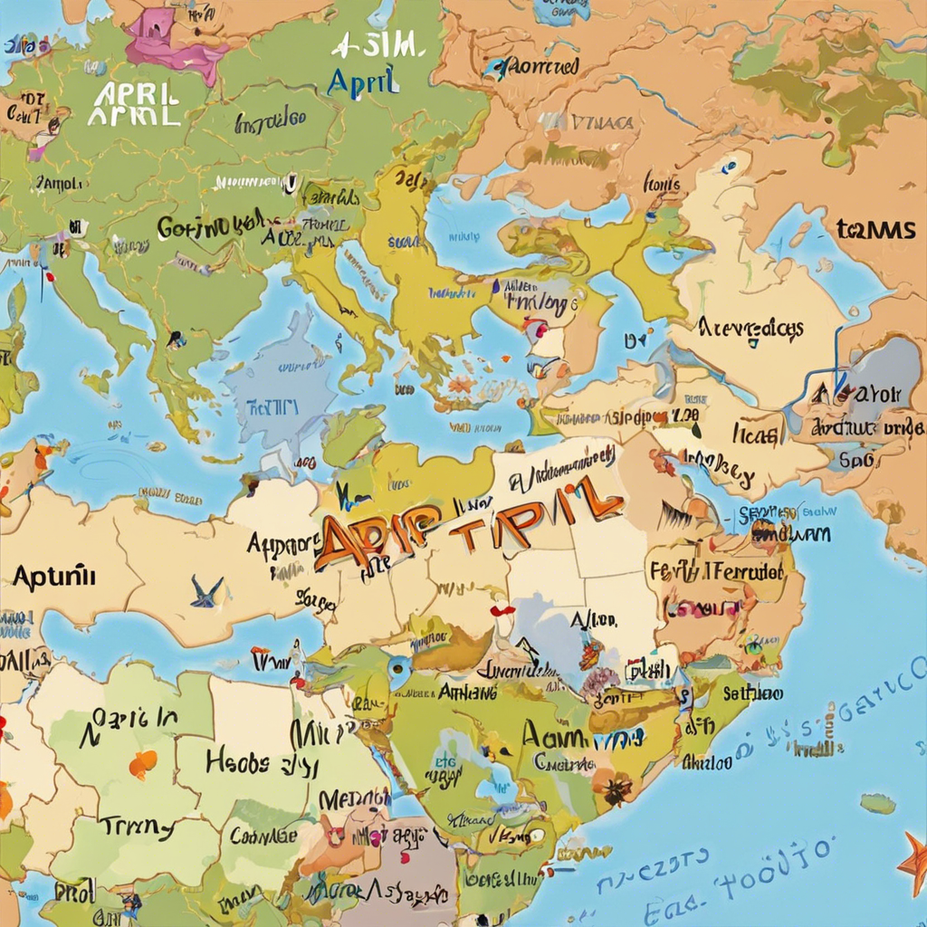 best places to visit in April 22