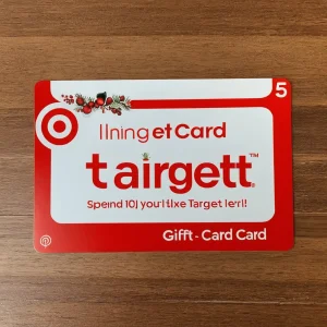 target e gift card