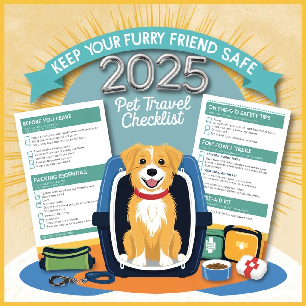 Pet Travel Safety Checklist