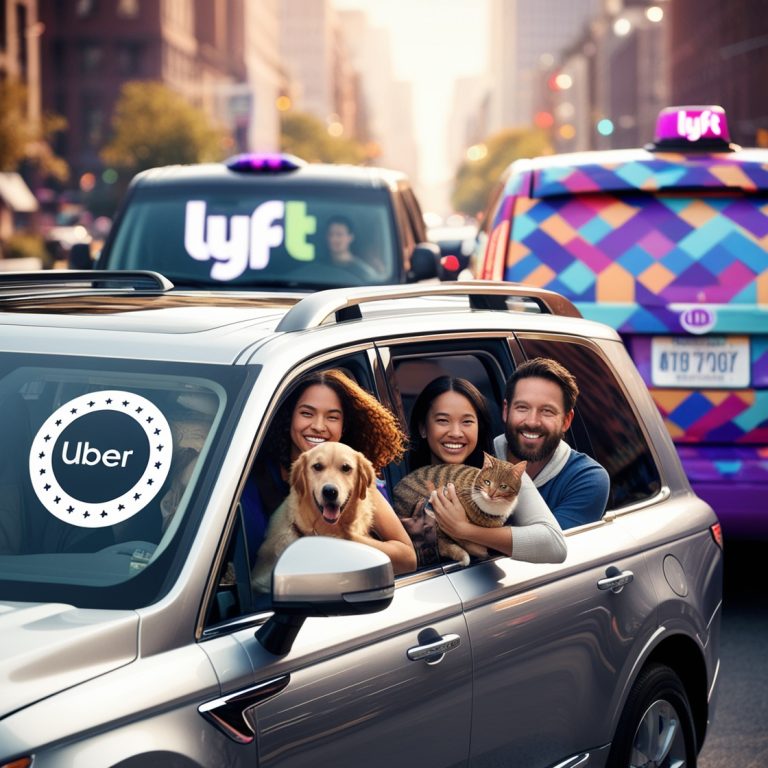 Pet-Friendly Uber and Lyft Rides