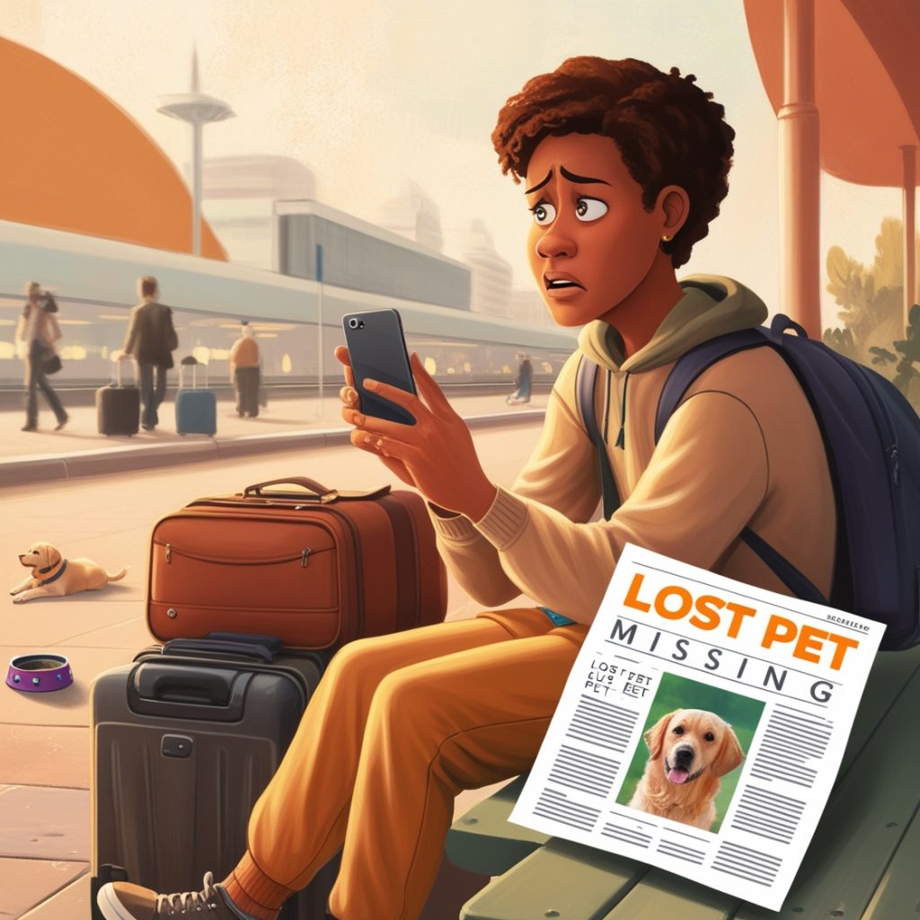 Your Pet Gets Lost During Travel