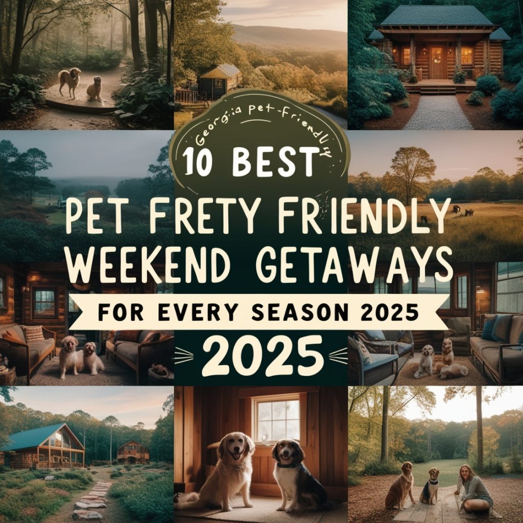 Pet-Friendly Weekend Getaways in Georgia