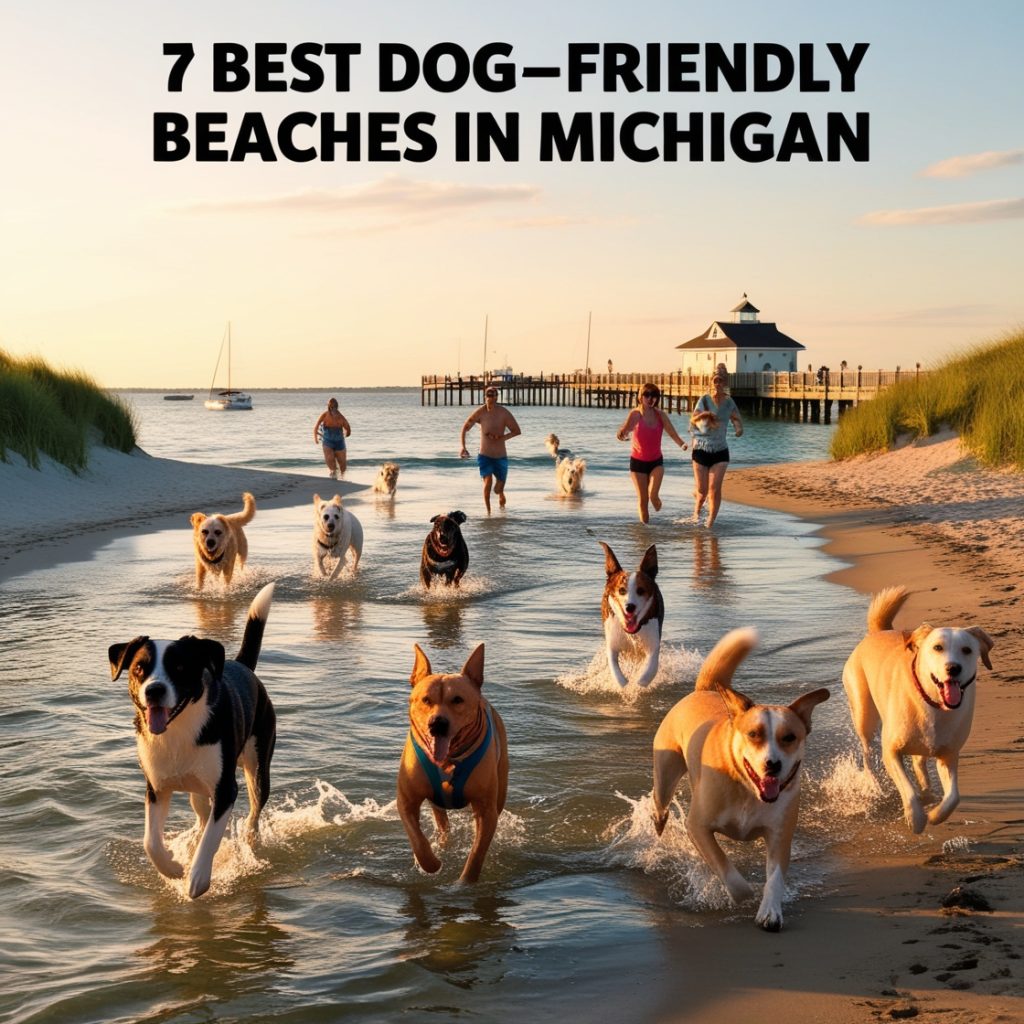 Dog-Friendly Beaches in Michigan