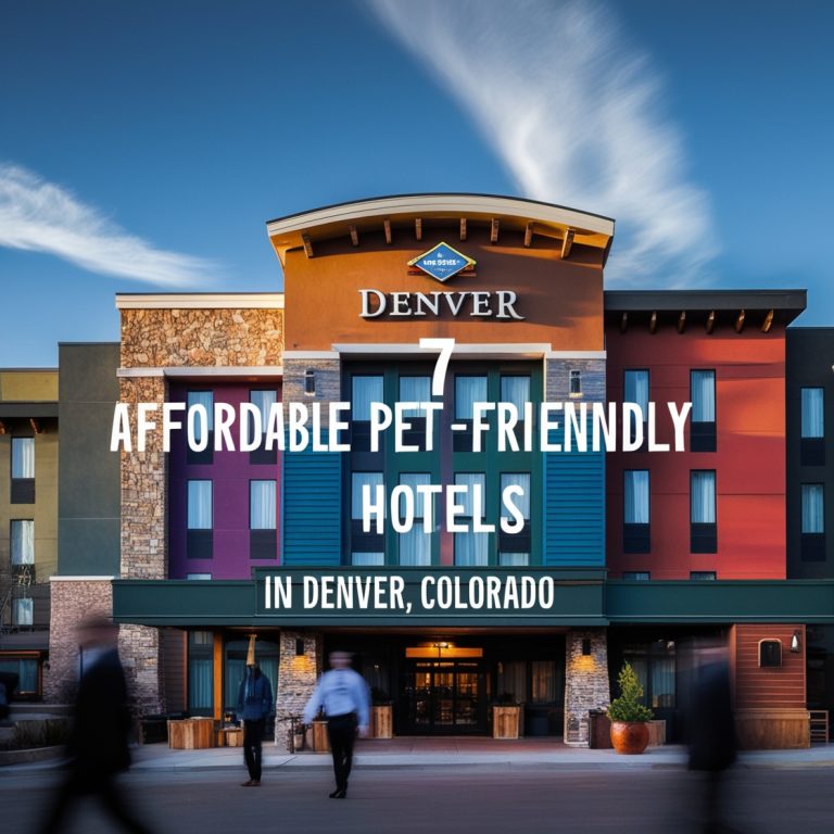 Cheap Pet-Friendly Hotels in Denver Colorado