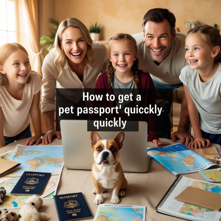 Get a Pet Passport Quickly