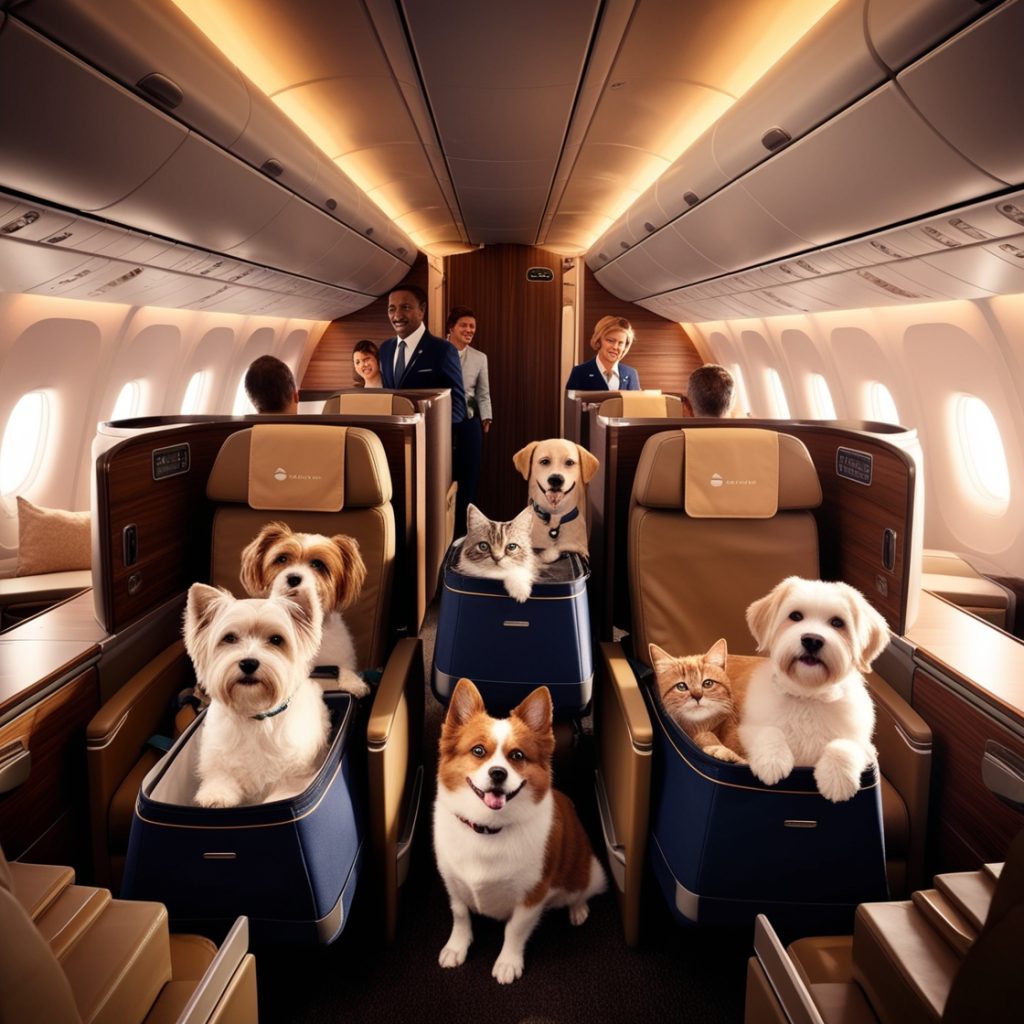 Airlines that allow pets in-cabin for free