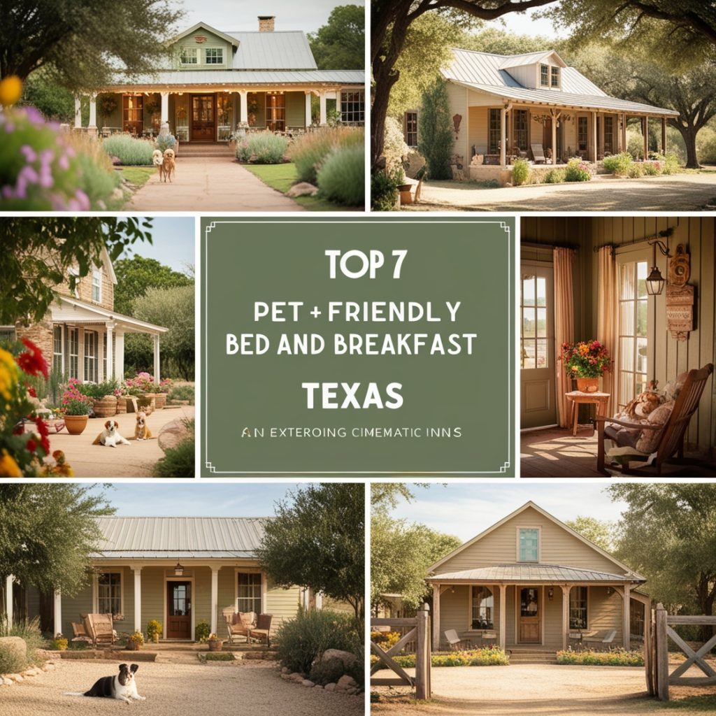 Pet Friendly Bed and Breakfast in Texas