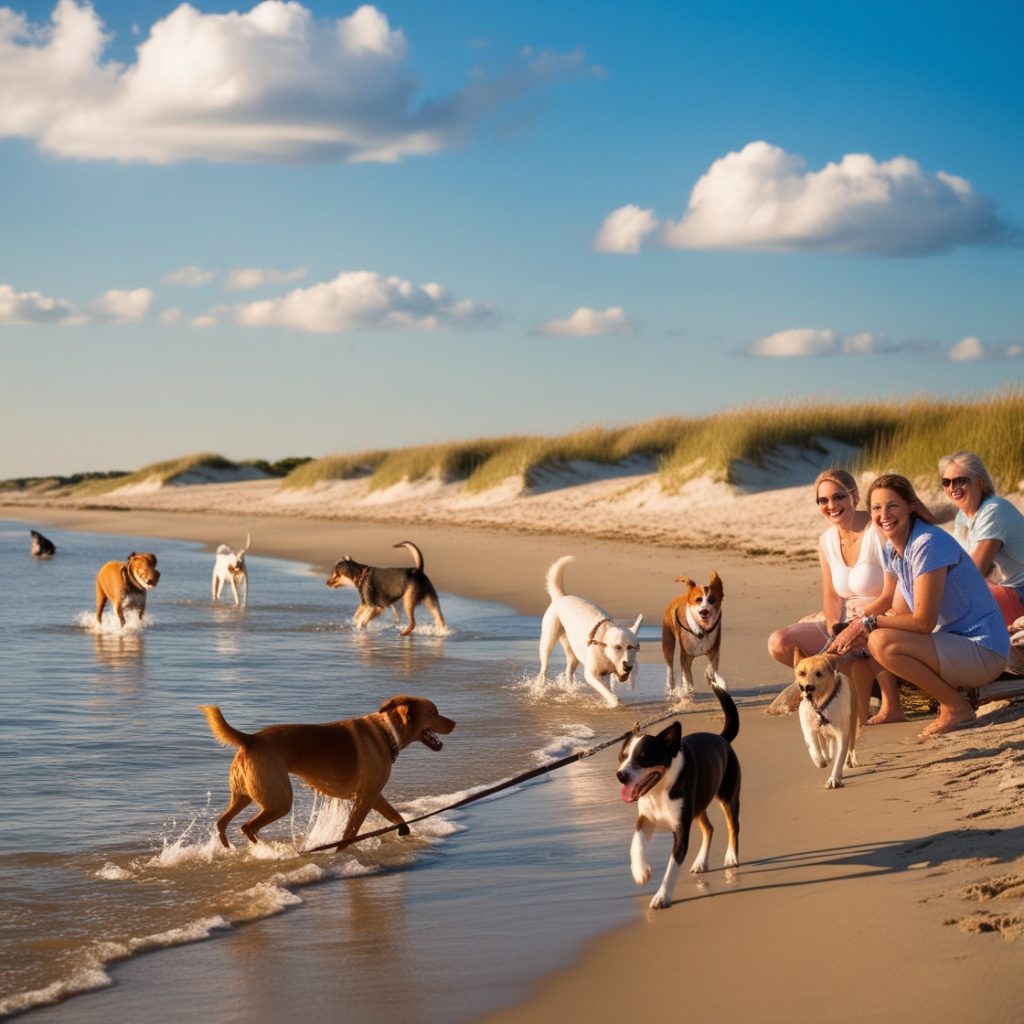Dog Friendly Beach in Cape Cod