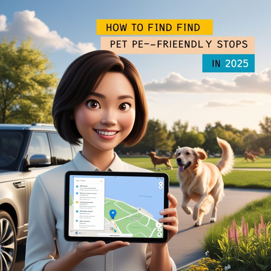 Use Google Maps to Find Pet-Friendly Stops