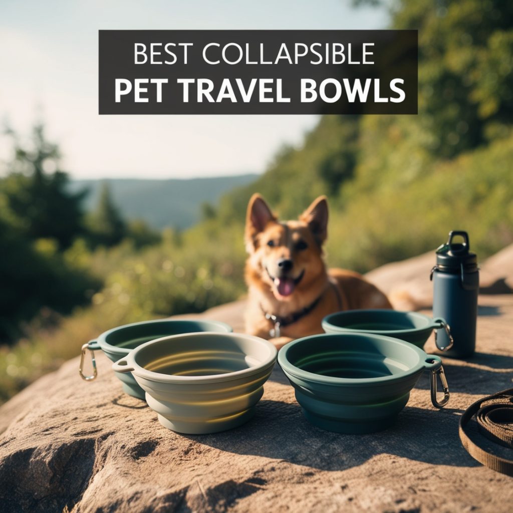 Collapsible Pet Travel Bowls